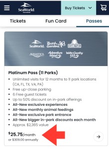 The Busch Gardens Platinum Pass has Awesome Benefits! There’s also a