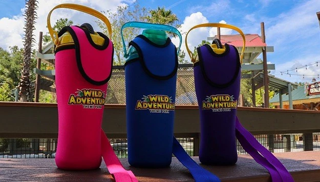 Wild Adventures cup carriers