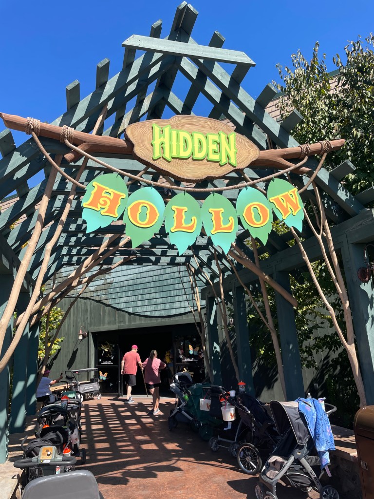 Hidden Hollow sign