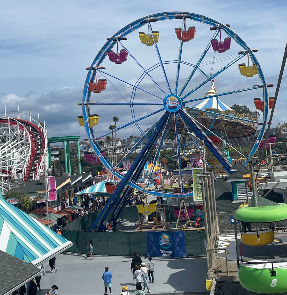Ferris wheel at Santa Cruz Beach Boardwalk