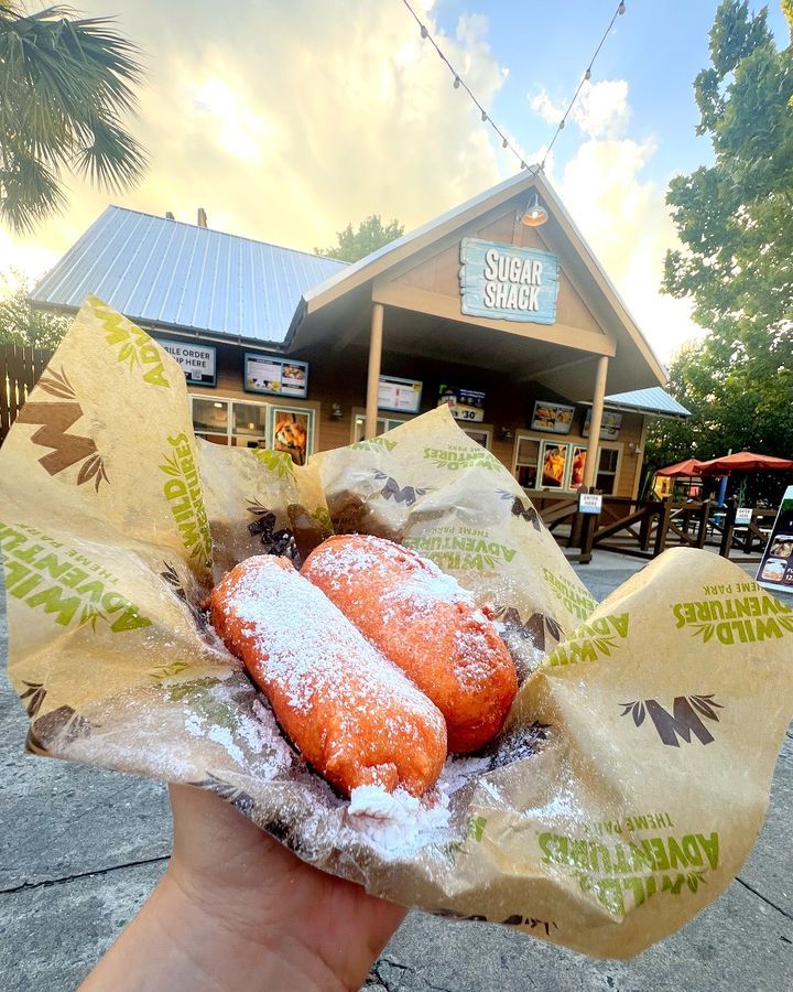 Peach Fried Twinkies (picture courtesy of Wild Adventure)