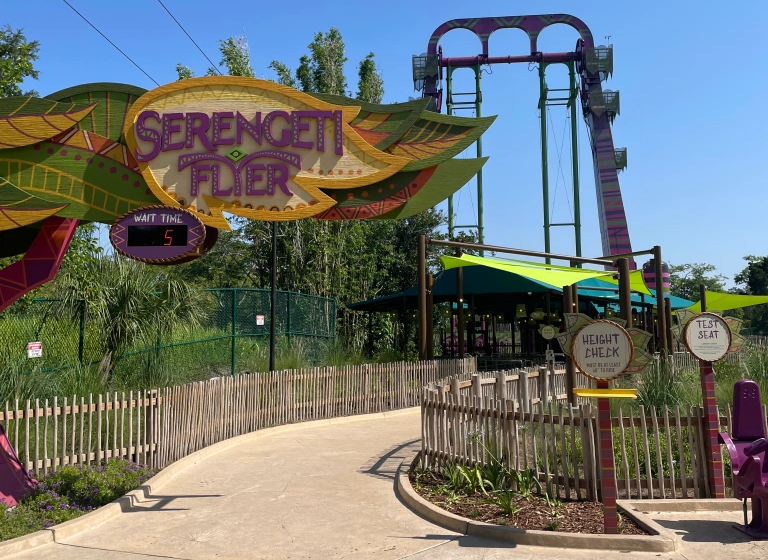 Serengeti Flyer at Busch Gardens