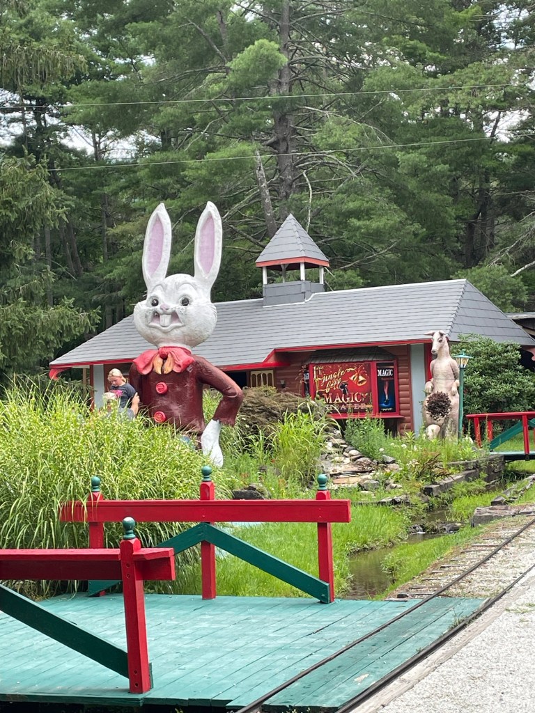 Giant Rabbit at Santa's Land