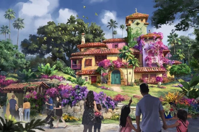 Encanto at Animal Kingdom Concept Art from Disney