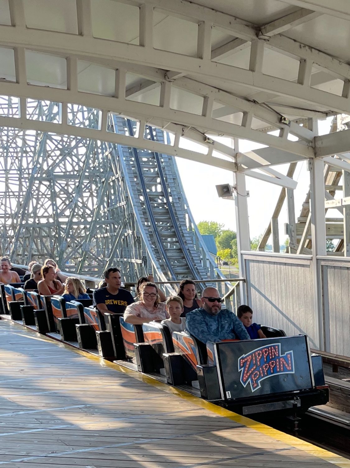 Zippin Pippin at Bay Beach Amusement Park