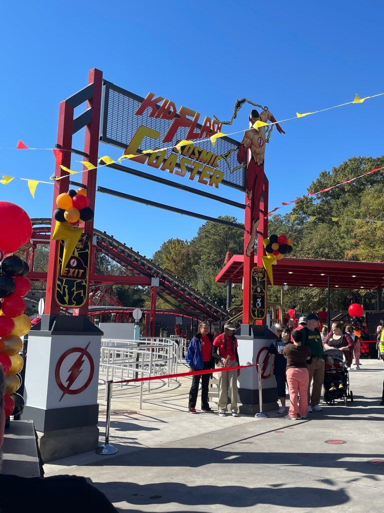 Kid Flash Opening Day at Six Flags Over Georgia