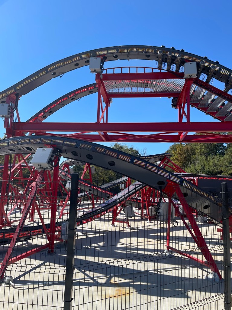 Kid Flash Roller Coaster at Six Flags Over Georgia