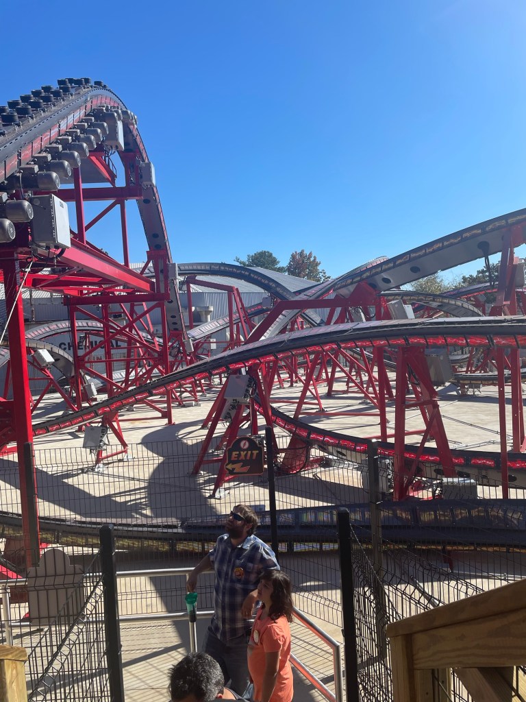 Kid Flash Roller Coaster at Six Flags Over Georgia