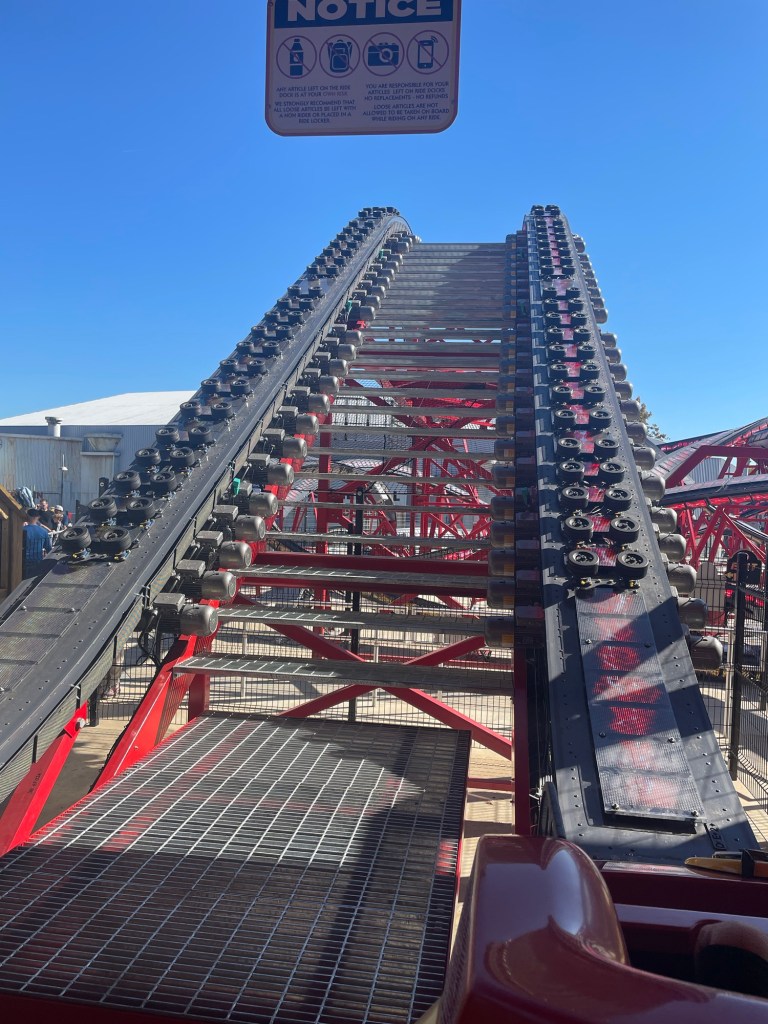 Kid Flash Roller Coaster Dual Lift Hills