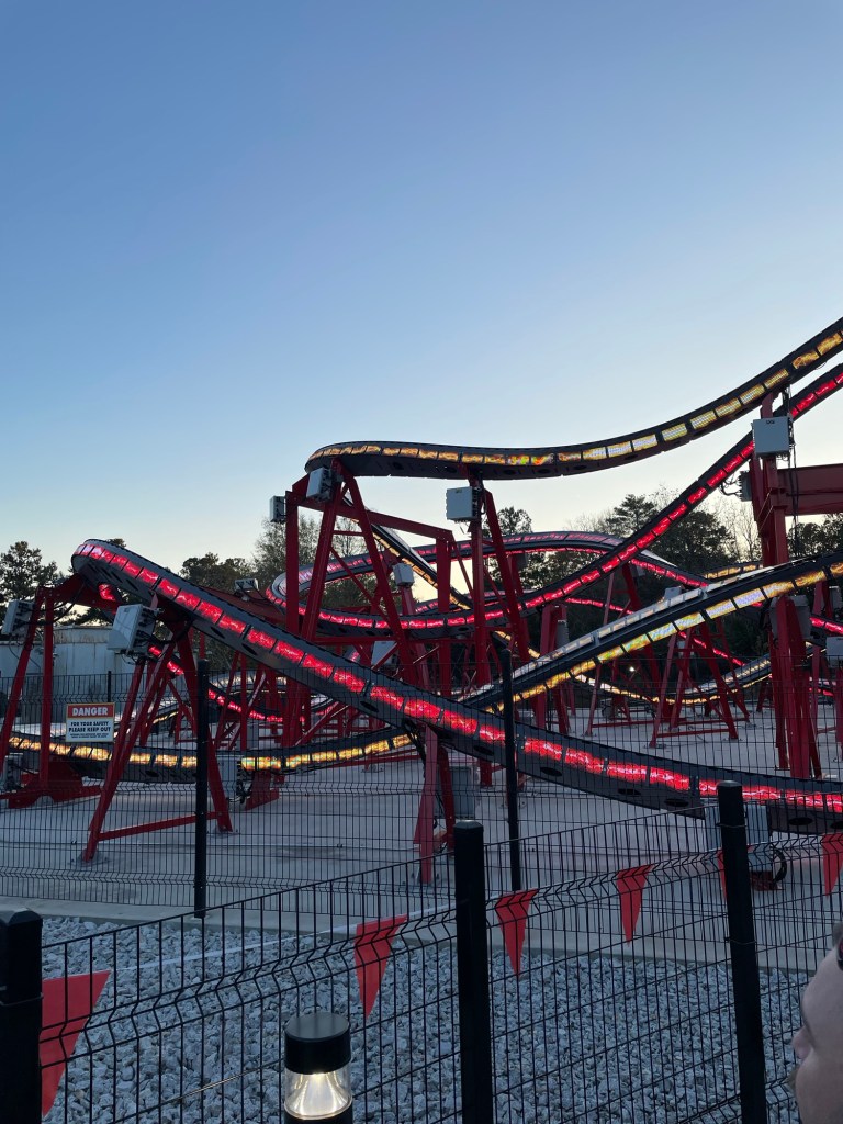 Kid Flash Roller Coaster at Six Flags Over Georgia