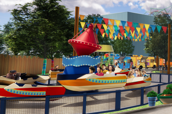 Bouncing Boat Parade flat ride