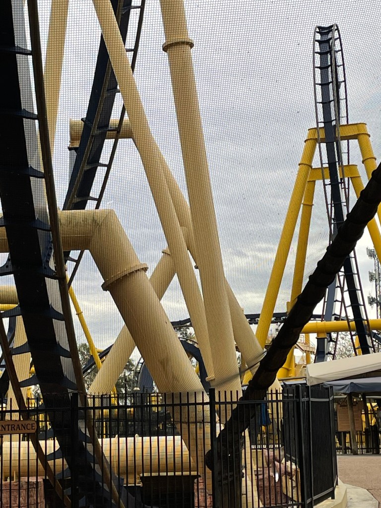 Montu repaint at Busch Gardens Tampa