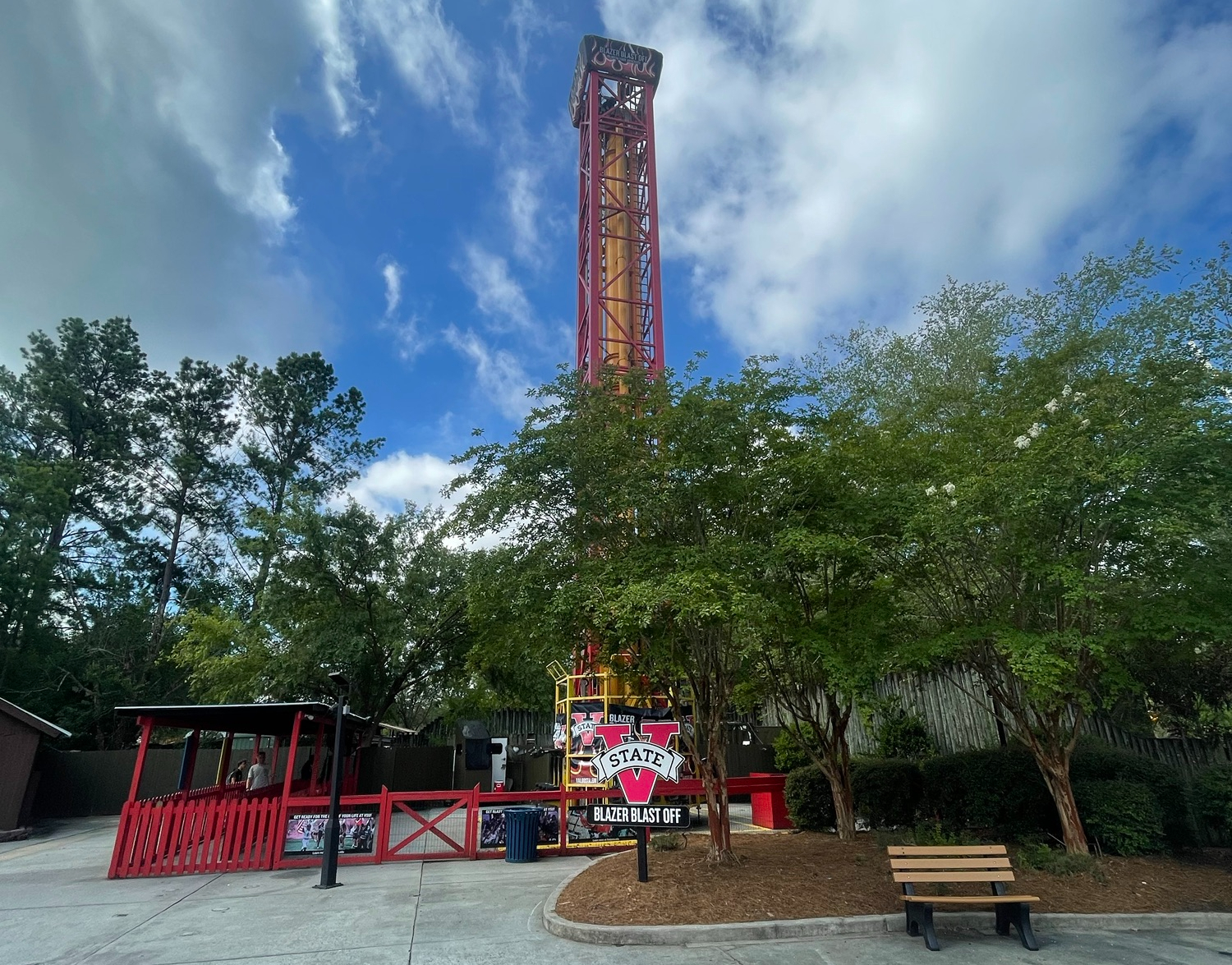 Blazer Blast Off at Wild Adventures