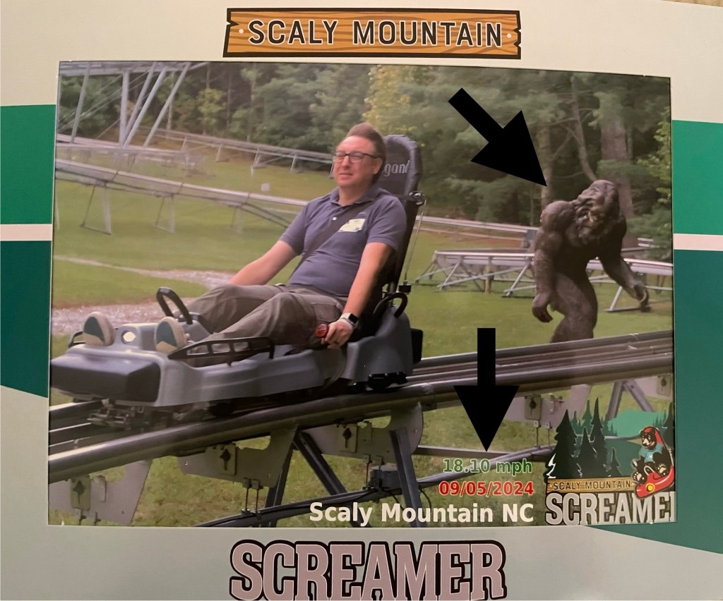 Scaly Mountain Screamer Ride Photo