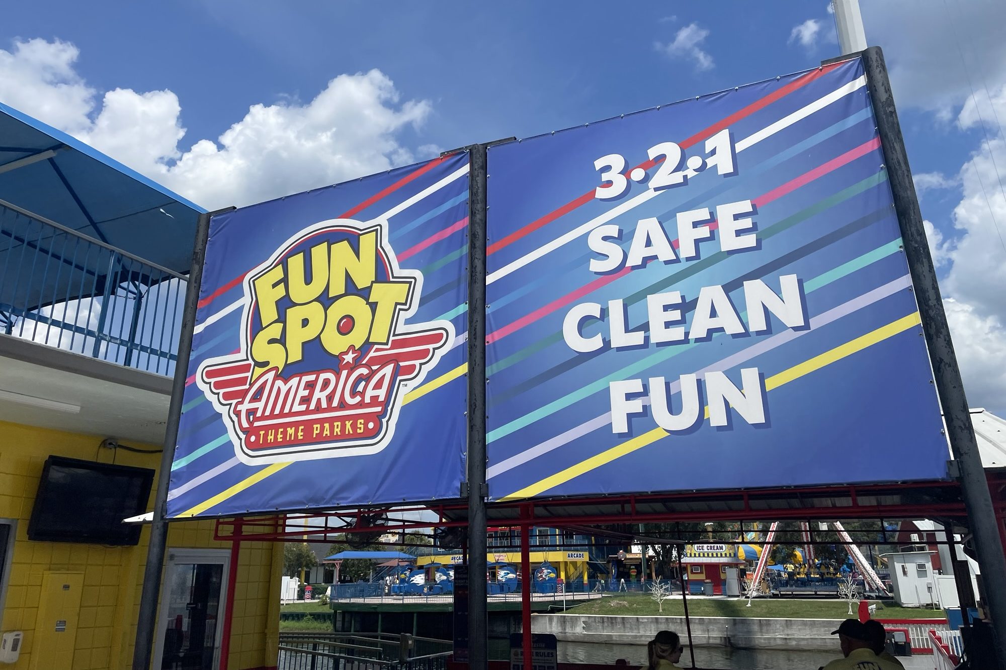 Entrance to Fun Spot America Kissimmee