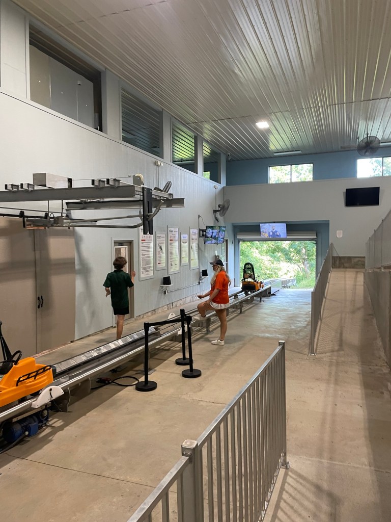 Aerie's Mountain Coaster Station