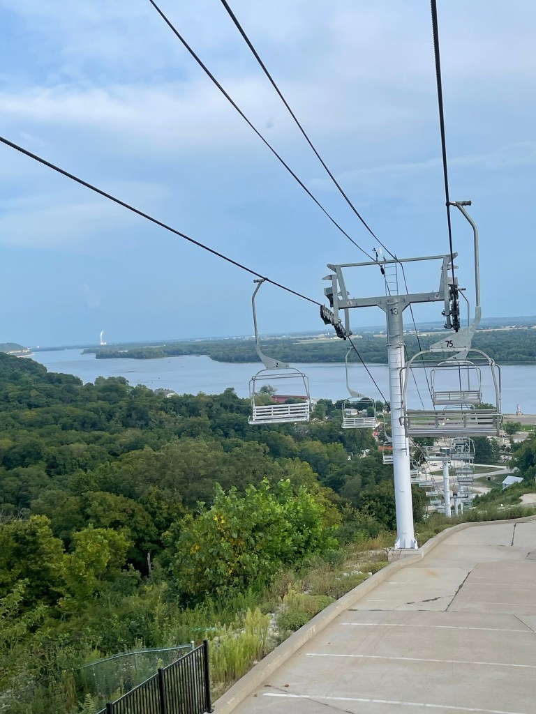 Aerie's Resort Skytour View of Mississippi River