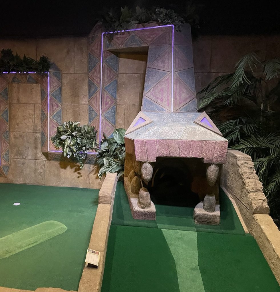 Viper Valley mini golf at Treetop Adventure Golf Birmingham