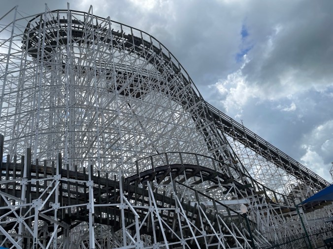 roller coaster track