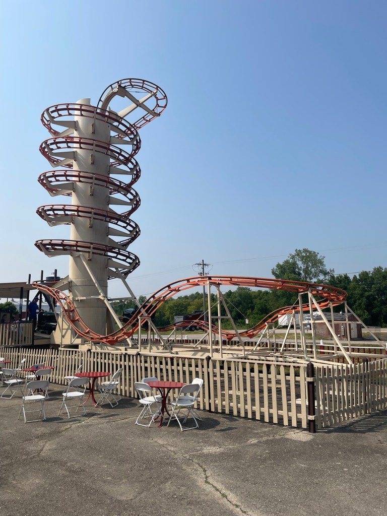 Swiss Toboggan roller coaster at Little Amerricka