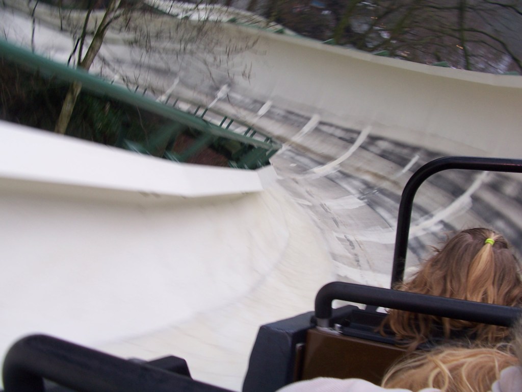 Intamin Swiss Bob Roller coaster POV track