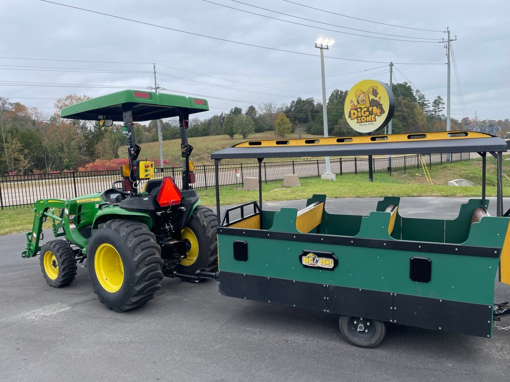 Diggy Bear Express train at Dig'n Zone