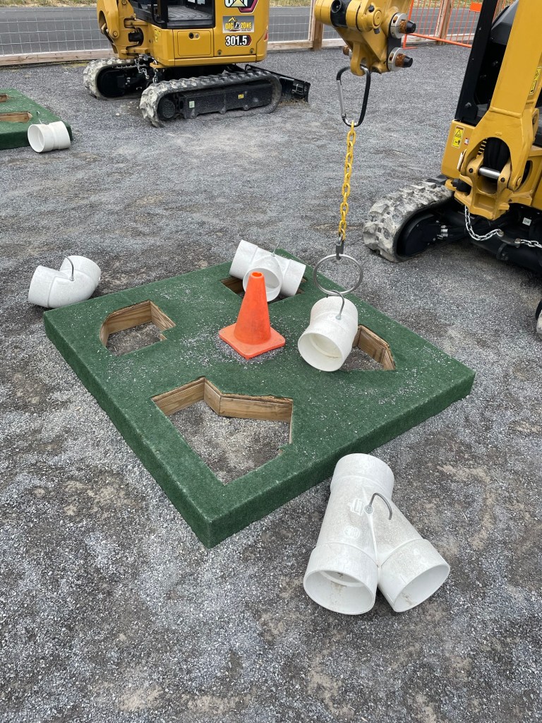 Dig,n Zone Pipeliner excavator ride