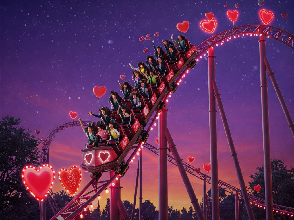 Valentine roller coaster
