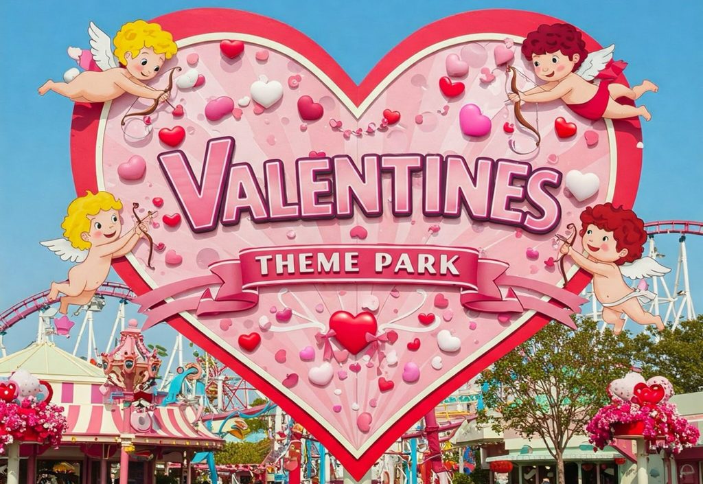 Valentine theme park