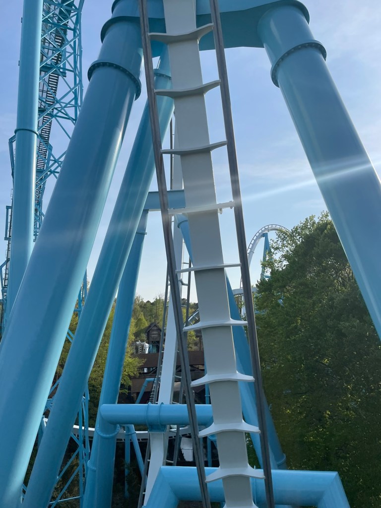Alpengeist roller coaster at Busch Gardens Williamsburg