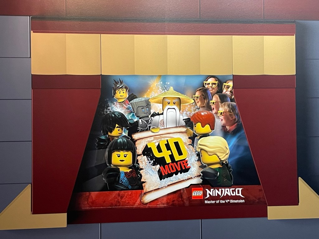 LEGO 4D theater poster