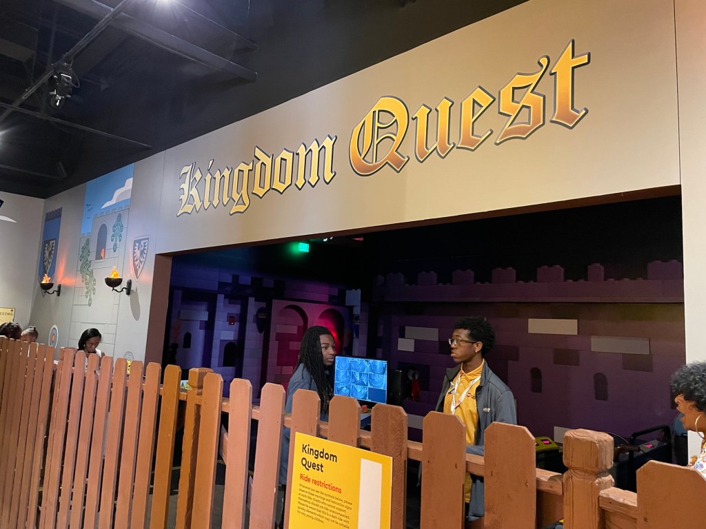 LEGO Kingdom Quest dark ride