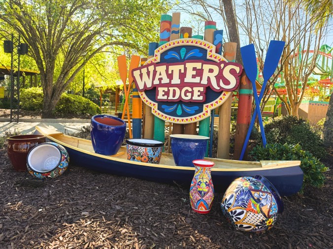 Water's Edge Logo Display