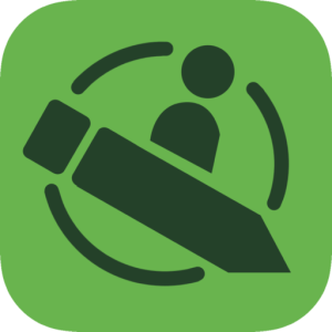 LogRide theme park app logo