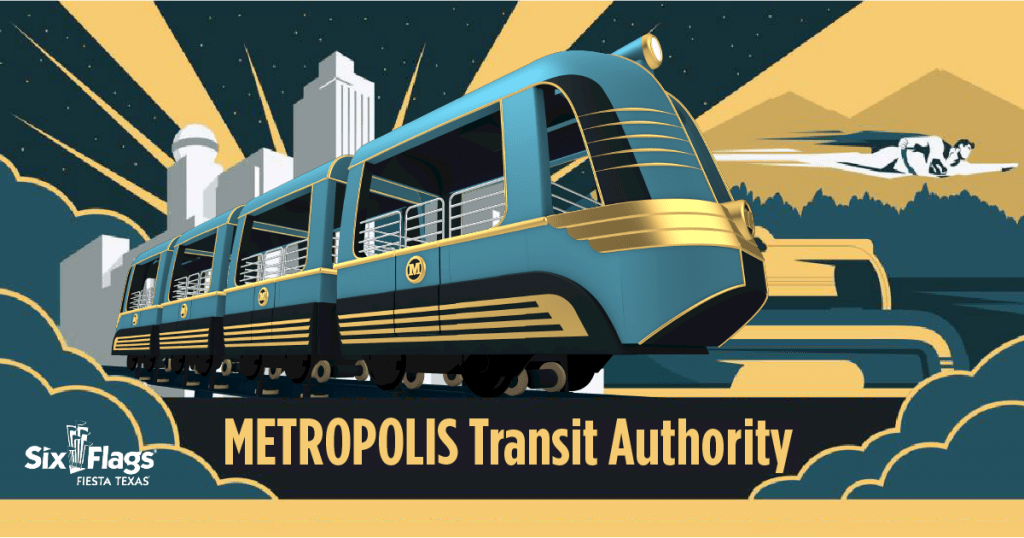 METROPOLIS™ Transit Authority logo