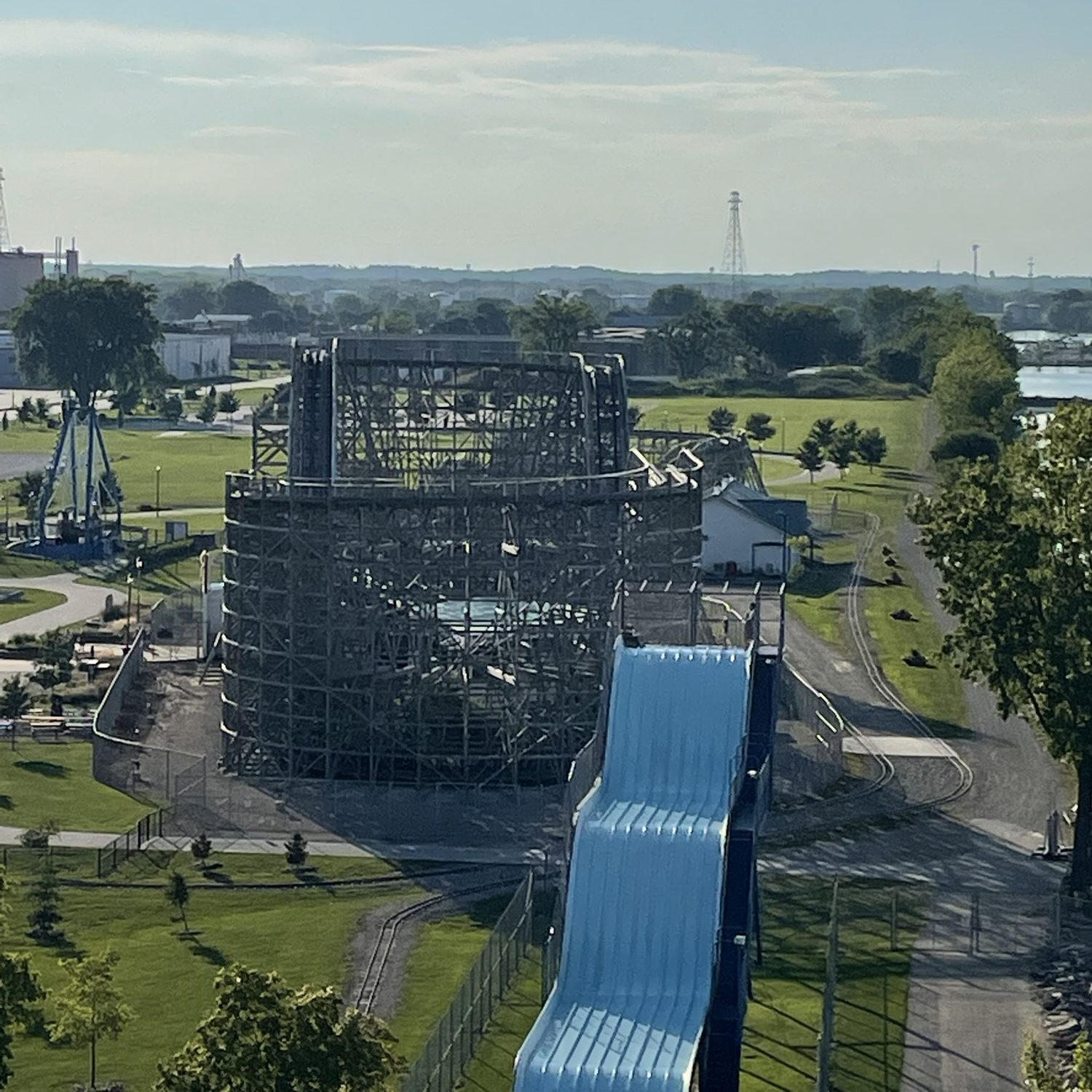 Bay Beach slide and Zippin Pippin