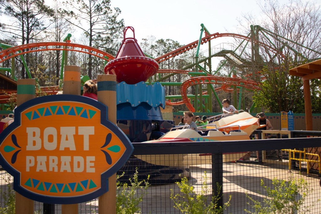 Boat Parade at Wild Adventures