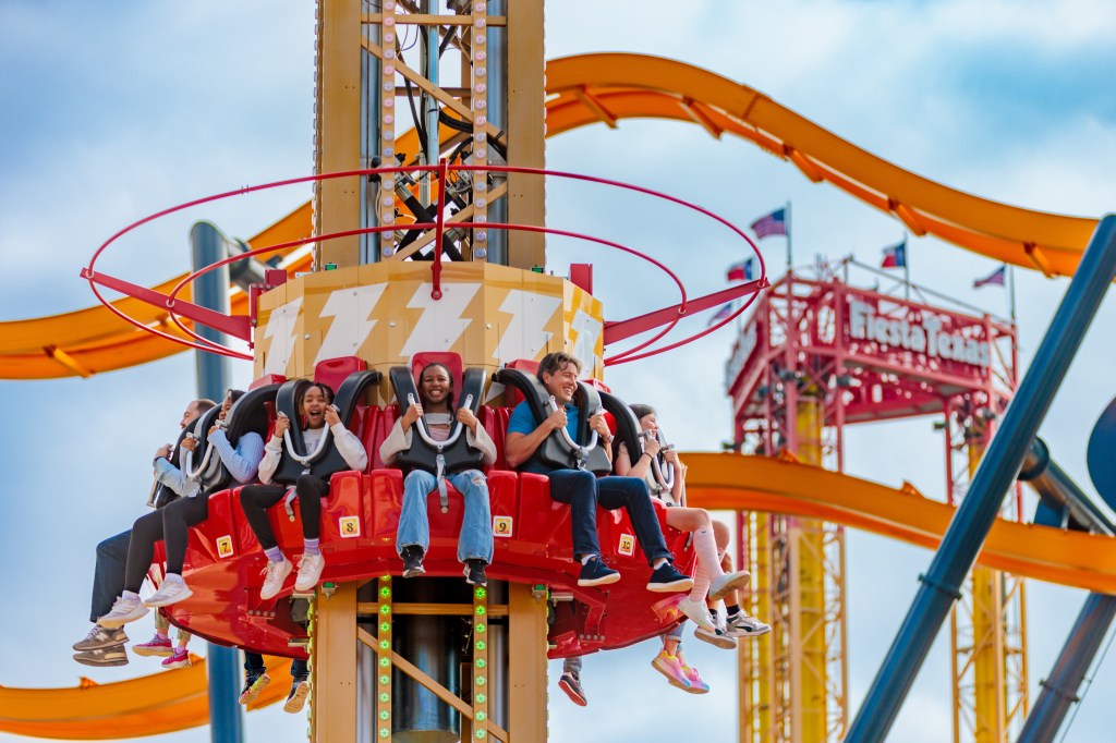 SHAZAM! Tower of Eternity at Six Flags Fiesta Texas