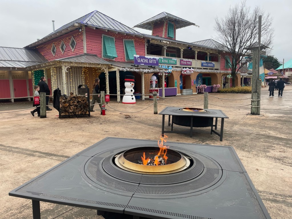 S'mores fire at Kentucky Kingdom