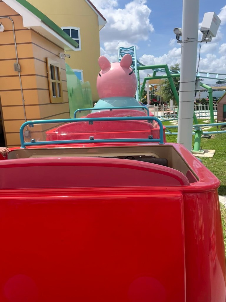 Daddy Pig's Roller Coaster at Peppa Pig Theme Park