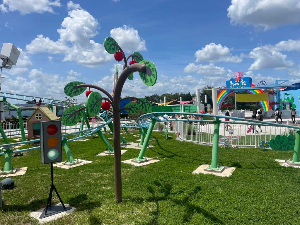 Daddy Pig's Roller Coaster at Peppa Pig Theme Park