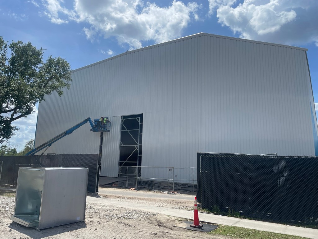 LEGOLAND Florida Indoor Roller Coaster Construction