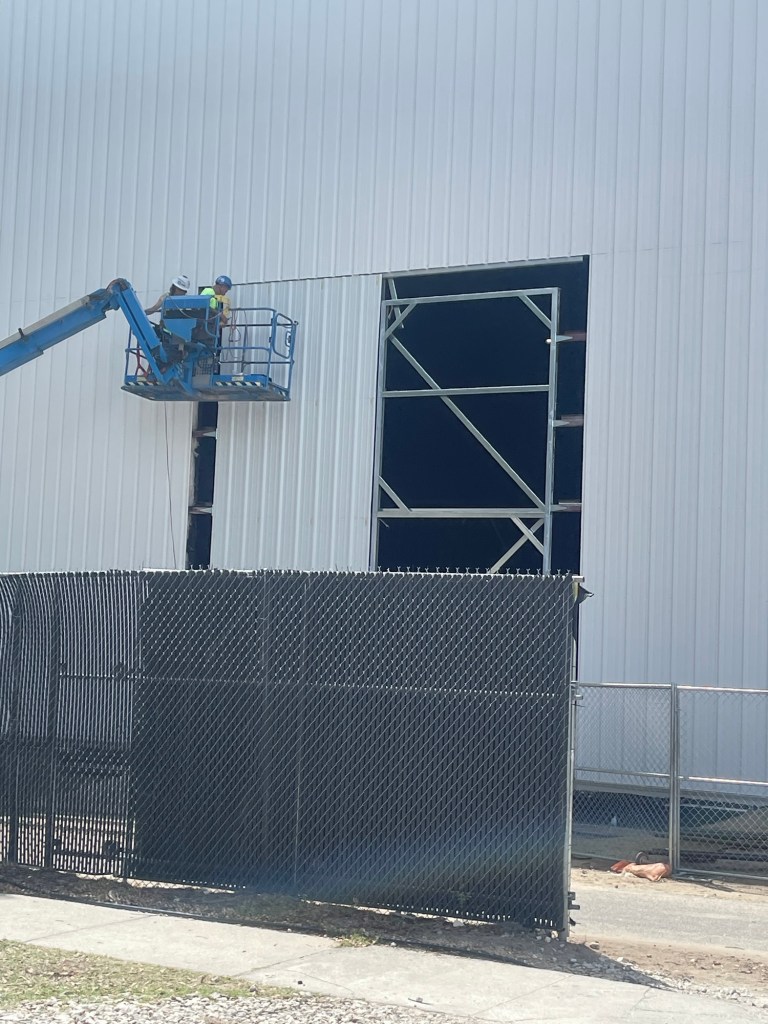 LEGOLAND Florida Indoor Roller Coaster Construction