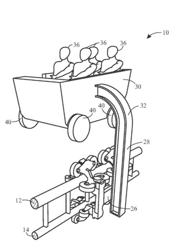 Boom Roller Coaster patent image