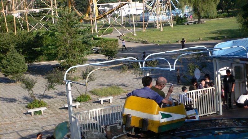 Pictures of Mangyongdae Funfair coasters