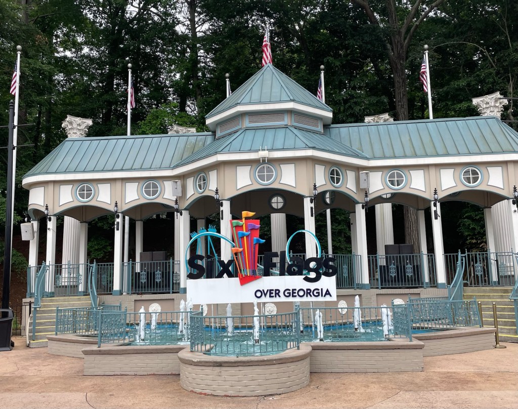 Fountains at Six Flags Over Georgia