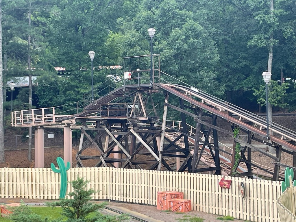 Dahlonega Mine Train at Six Flags Over Georgia