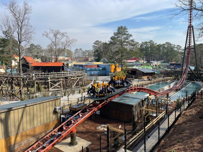Georgia Gold Rusher at Six Flags Over Georgia