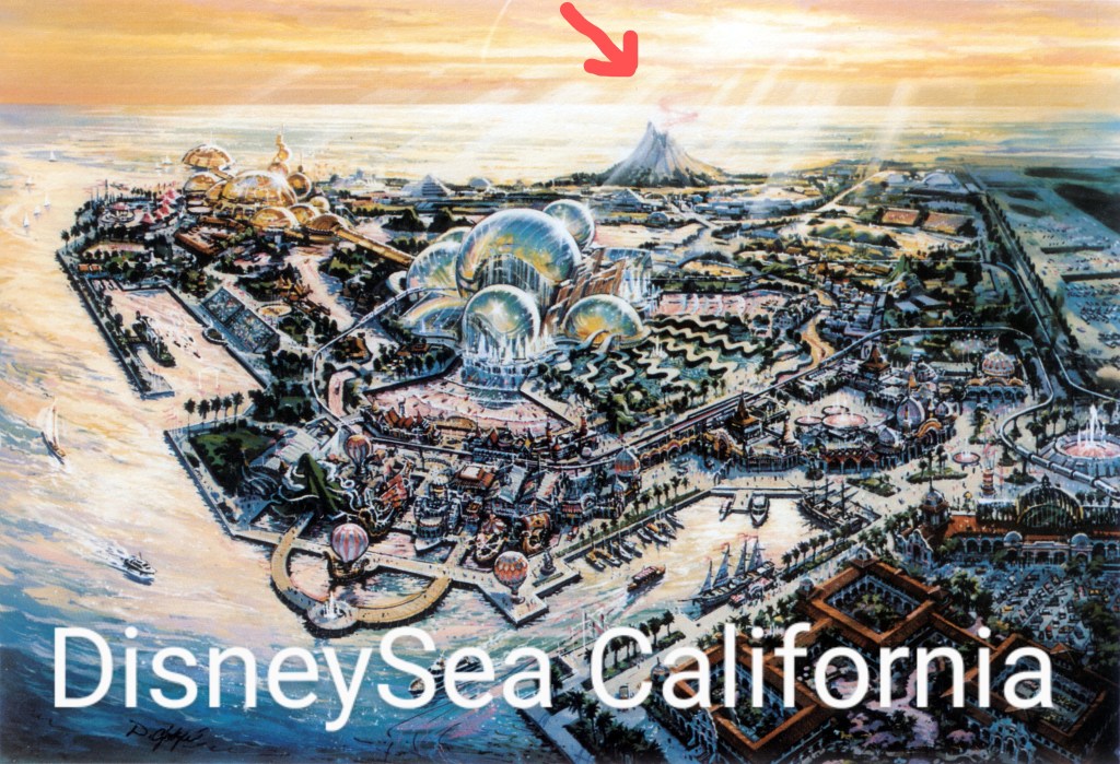 DisneySea California concepts art