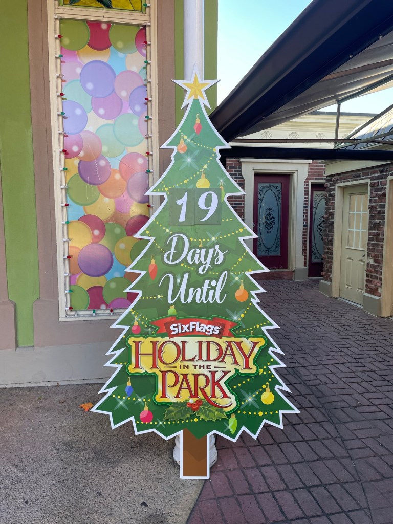 Countdown to Six Flags Over Georgia Holiday in the Park